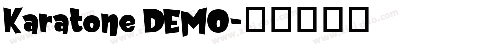 Karatone DEMO字体转换